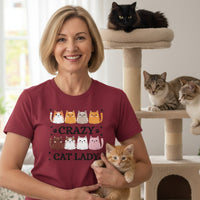 Load image into Gallery viewer, Crazy Cat Lady T-shirt

