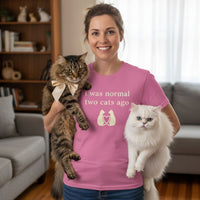 Load image into Gallery viewer, I was Normal Two Cats Ago T-shirt
