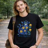 Load image into Gallery viewer, Ukrainian Floral Cat Kit Murkit T-Shirt
