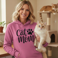Load image into Gallery viewer, Cat Mom Pullover Hoodie