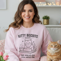Load image into Gallery viewer, Kitty Biscuits Bakery, We Knead Em You Knead Em Sweatshirt